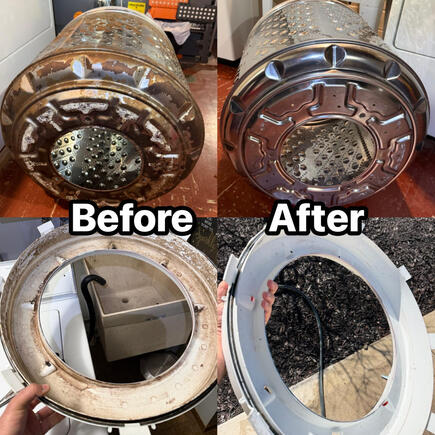 Washing machine drum
