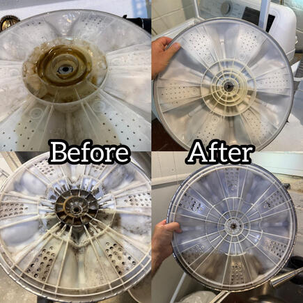 Washing machine washplate